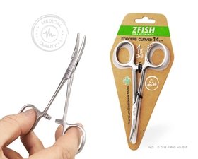 ZFISH Pean Zahnutý Premium Quality 18 cm