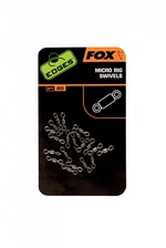 FOX obratlík micro EDGES Micro Rig Swivels 