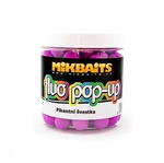 Mikbaits plovoucí fluo boilie 250ml Pikatní Švestka 18mm