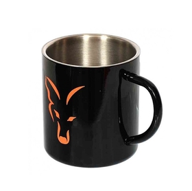 FOX nerezový hrnek Stainless Black XL 400ml