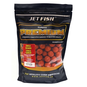 Jet Fish boilie Premium Clasicc Chilli Česnek 5kg