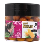 LK Baits Mini Boilies in Dip Record Corn 150ml 12mm 