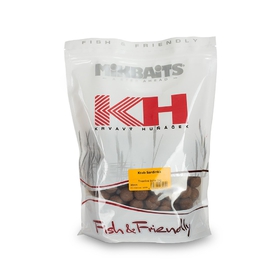 Mikbaits Krvavý Huňáček boilie Jahoda Exclusive 1kg 20mm 