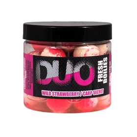 LK Baits DUO X-Tra Fresh Boilies 200ml 18mm Wild Strawberry/Carp Secret 