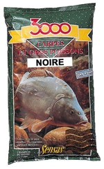 Sensas 3000 Classic Carpes Noire 1kg