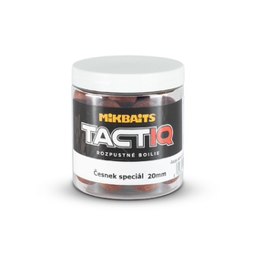Mikbaits rozpustné boilie TactiQ 250ml 20mm Česnek speciál 