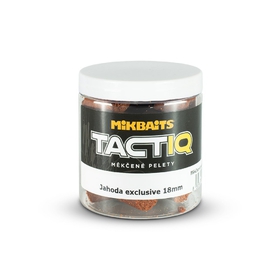 Mikbaits TactiQ měkčené pelety 250ml 18mm Jahoda exclusive 