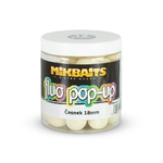 Mikbaits plovoucí fluo boilie 250ml Česnek 18mm