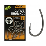 FOX CARP HOOKS CURVE SHANK, VEL.4