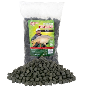 Benzar Mix pelety Black Halibut Česnek 16mm 800g