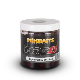 Mikbaits Legends boilie v dipu 250ml BigB Broskev Black pepper 24mm
