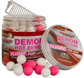 Starbaits plovoucí boilie Fluo Hot Demon 80g 14mm