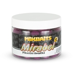 Mikbaits Fluo boilie Mirabel 150ml 12mm Pikantní švestka 