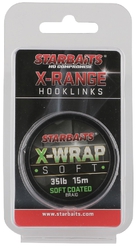 Starbaits návazcová šňůrka X Wrap Soft 35 lbs