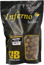 Carp Inferno rozpustné boilie Nutra Line Banán/Oliheň 1kg 20mm 