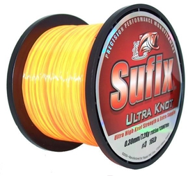 Sufix vlasec Ultra Knot 1360m 0,28mm oranžovožlutý