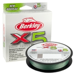 Berkley šňůra X5 Low-wis green 0,14mm 150m