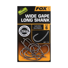 Fox Edges háčky Wide Gape Long Shank vel.7 10ks