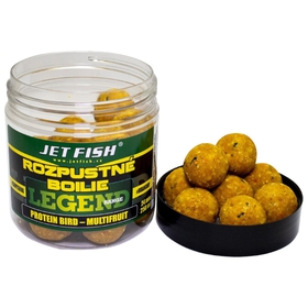 Jet Fish Rozpustné boilies Legend Range 250ml 20mm Protein Bird Multifruit