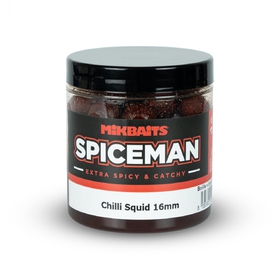Mikbaits Spiceman boilie v dipu 250ml Chilli Squid 16mm