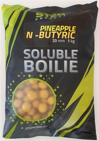 Stég Product Soluble boilie 1kg 20mm Ananas N-Butiric