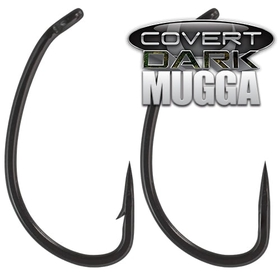 Gardner Háčky Covert Dark Mugga Hook Barbed vel.4 10ks