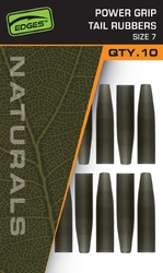 Fox Převleky Naturals Power Grip Tail Rubbers vel.7 10 ks