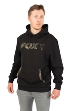 FOX mikina LW Black/Camo Print pullover Hoody vel. XXL