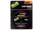 FOX Šňůrka Edges Hair Braid Brown 10m