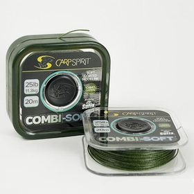 Carp Spirit šňůra Combi-Soft Camo Green 20m 35lb
