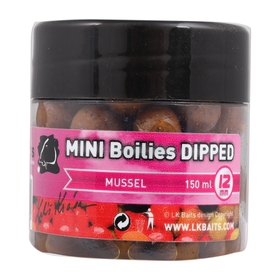 LK Baits Mini Boilies in Dip Mussel 150ml 12mm 