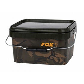 FOX kbelík na návnady Camo Square Buckets 5 L