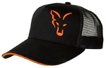 FOX kšiltovka Fox Black & Orange Trucker Cap