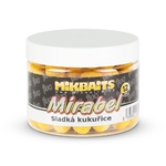 Mikbaits Fluo boilie Mirabel 150ml 12mm Sladká kukuřice 